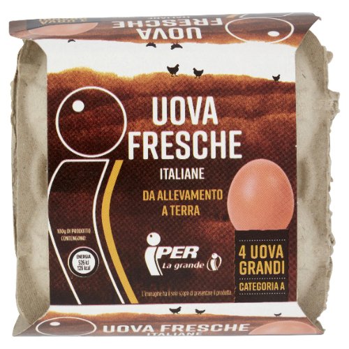 Uova fresche Iper conf 4 uova