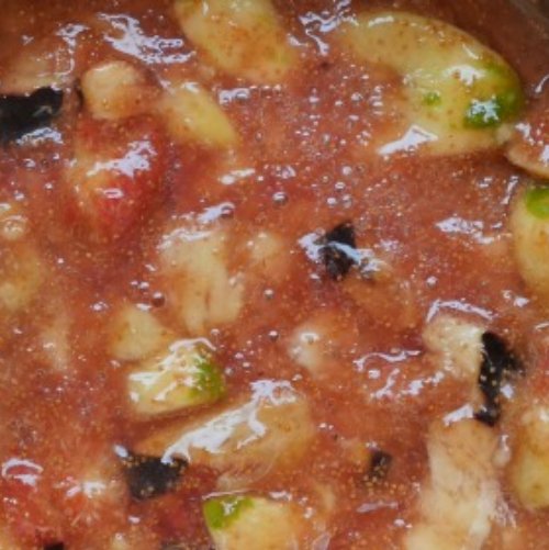 Preparazione Risotto pecorino, fichi e mandorle 04