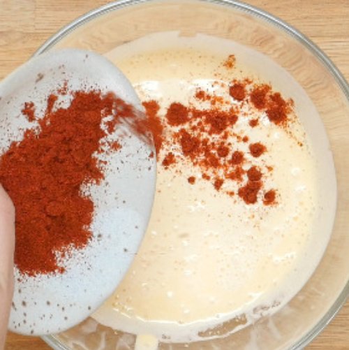 Preparazione Hamburger di manzo e maionese alla paprika 07