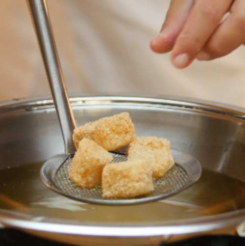 Preparazione Baccalà fritto con senape 04