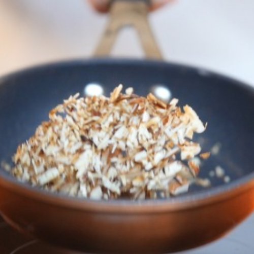 Preparazione Risotto pecorino, fichi e mandorle 03