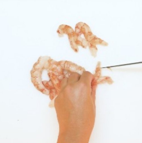 Preparazione Cous cous con gamberi rossi, pistacchi e melograno 03