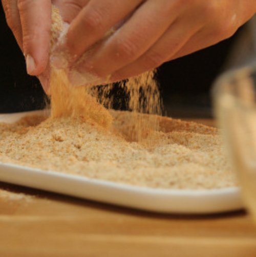 Preparazione Baccalà fritto con senape 03