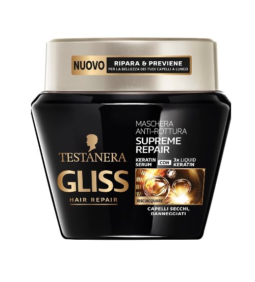 Testanera GLISS Supreme Repair Maschera