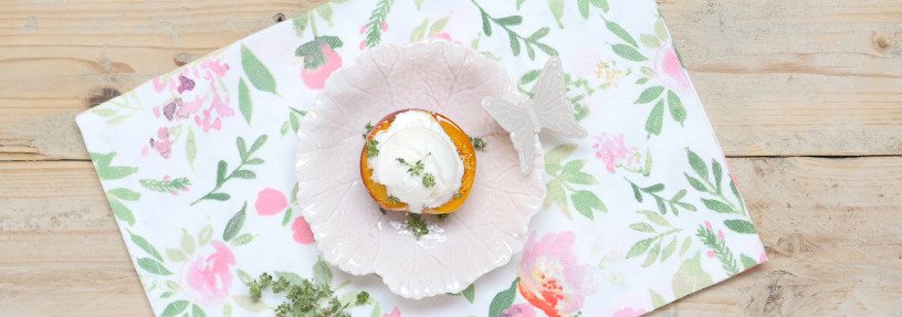 Preparazione Pesche arrostite alle spezie e gelato alla vaniglia 05
