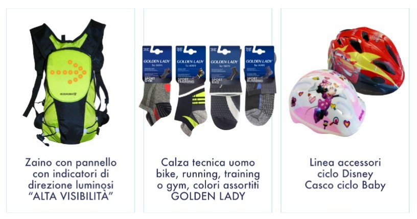 Equipaggiamento bici