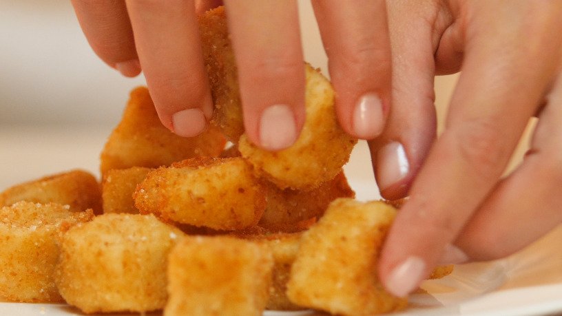 Preparazione Baccalà fritto con senape 05