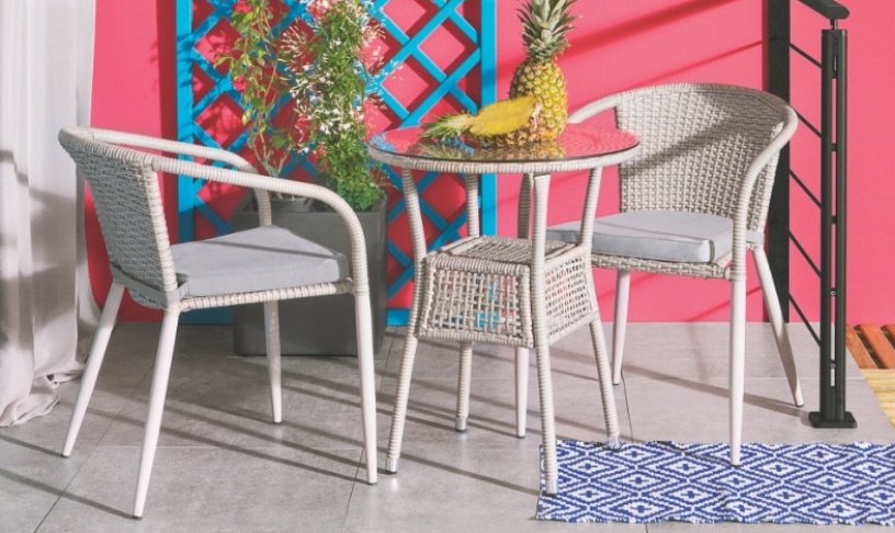Arredo giardino in rattan 3