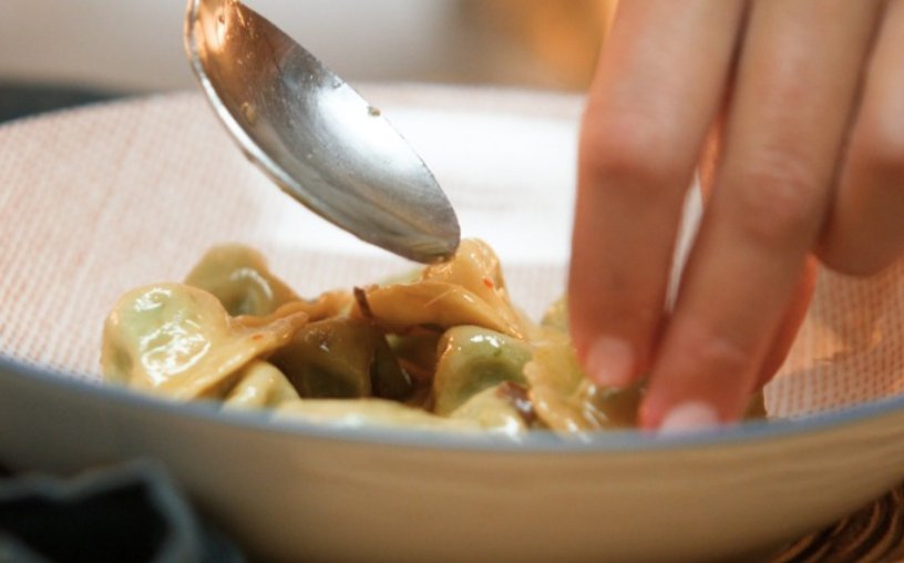 Preparazione Ravioli broccoli e acciughe 09