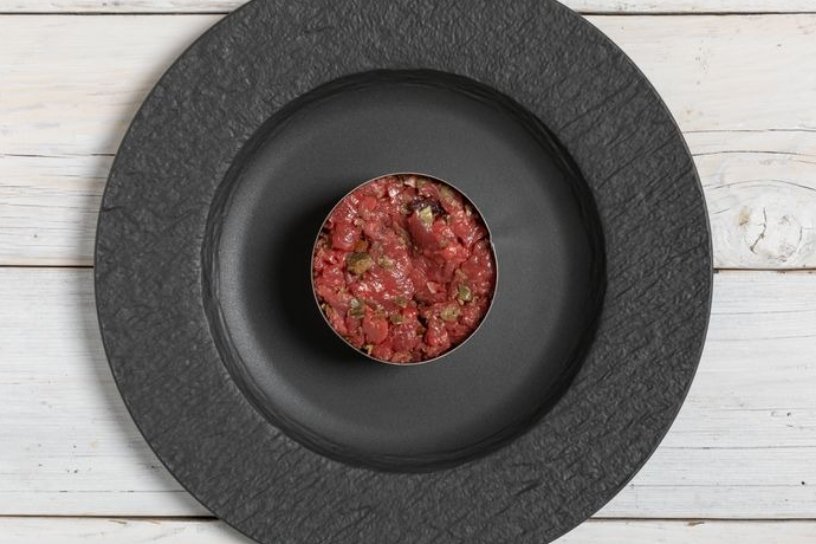 Impiattamento tartare 1