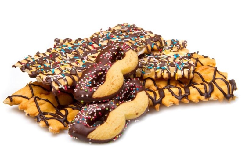 Chiacchiere e biscotti di Carnevale