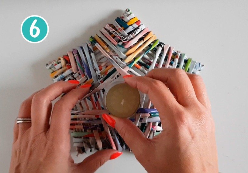 Procedimento Centrotavola a stella 06