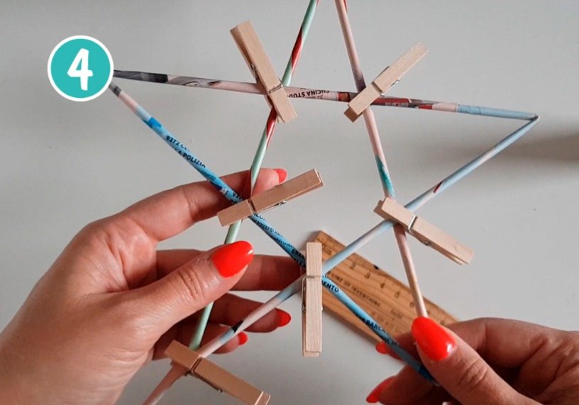 Procedimento Centrotavola a stella 04