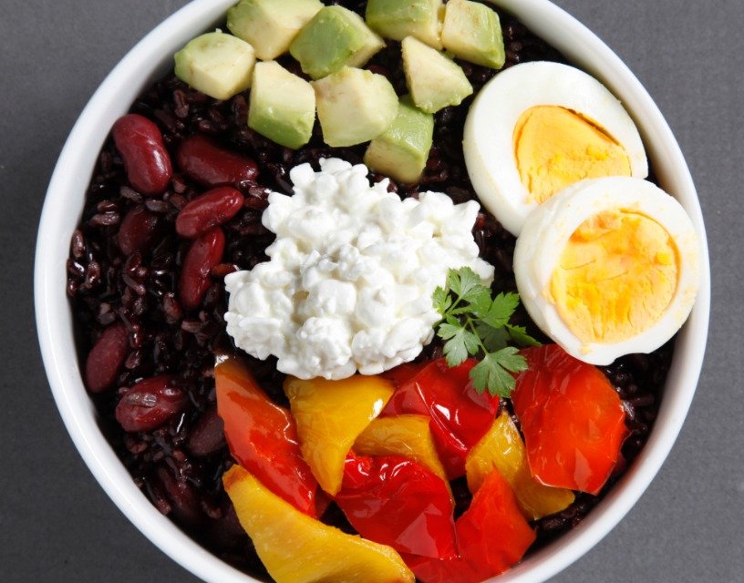 Pokè bowl black tex-mex
