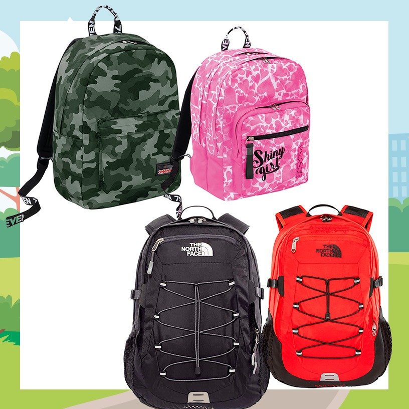 Zaini Seven e The north face