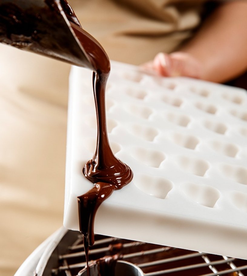 Preparazione cioccolatini