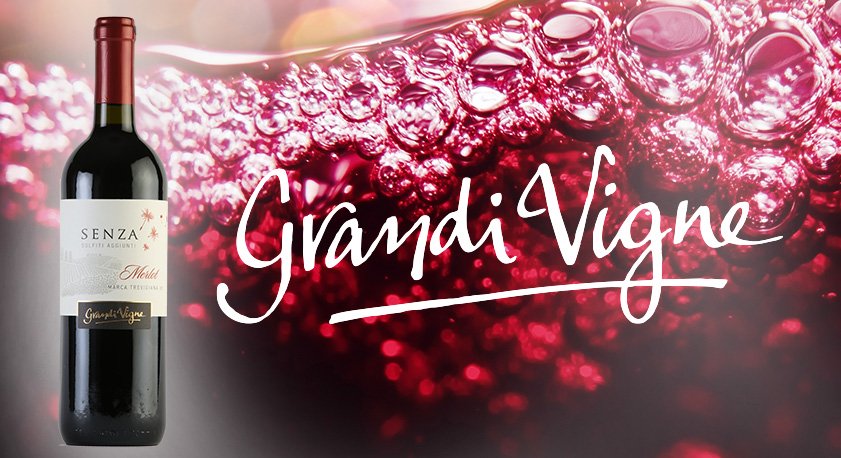 Grandi Vigne Merlot-Marca trevigiana igt senza solfiti