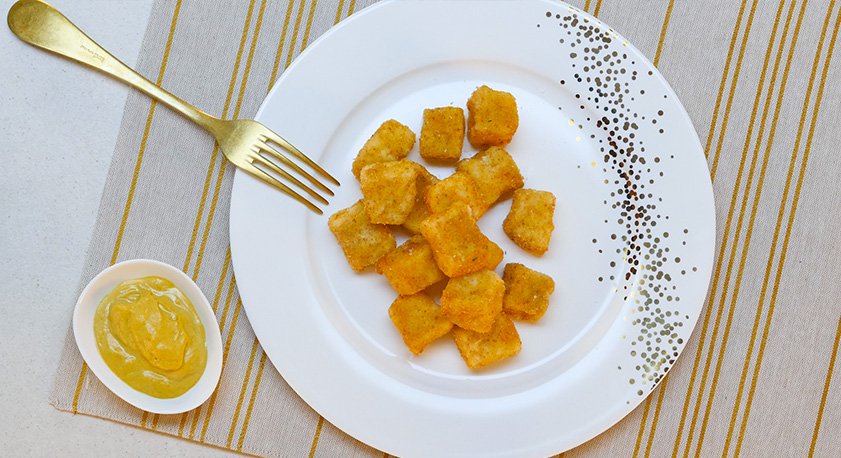 Baccalà fritto con senape