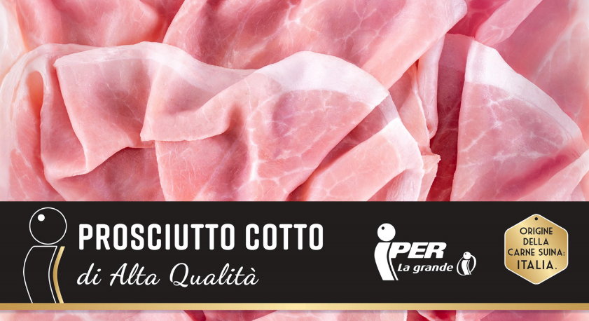 Prosciutto cotto Alta qualità Iper