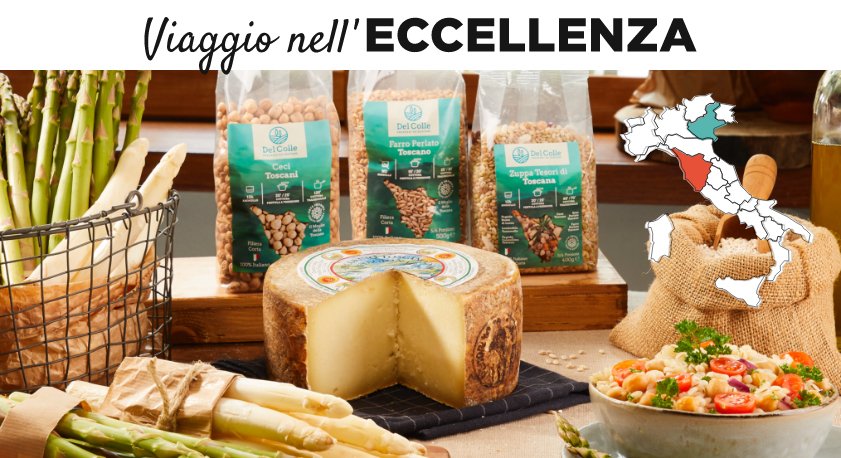 Eccellenze gastronomiche Veneto e Toscana