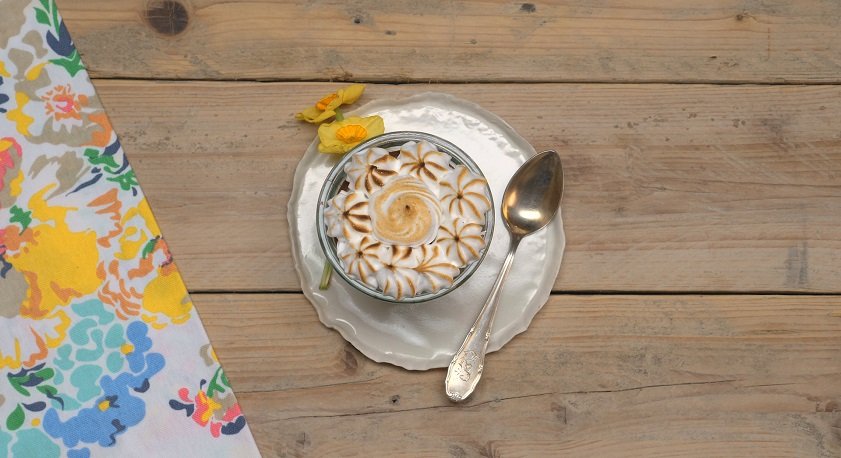 Zuppa inglese al bicchiere