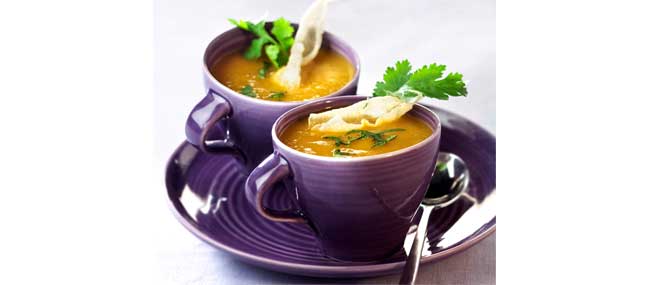 soupe-de-courge-au-gingembre - Mathon