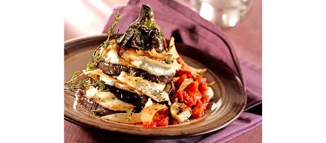 mille-feuille-d-aubergines-et-chevre - Mathon