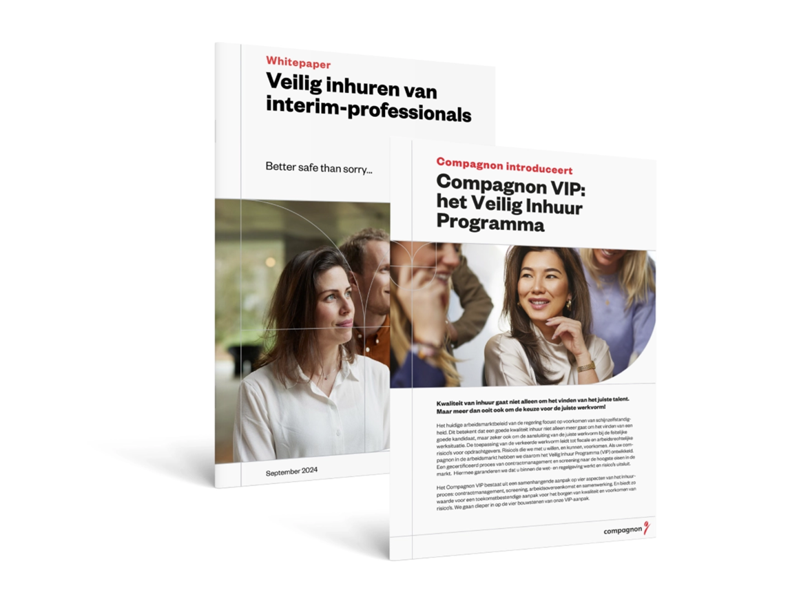 Veilig inhuren van interim professionals