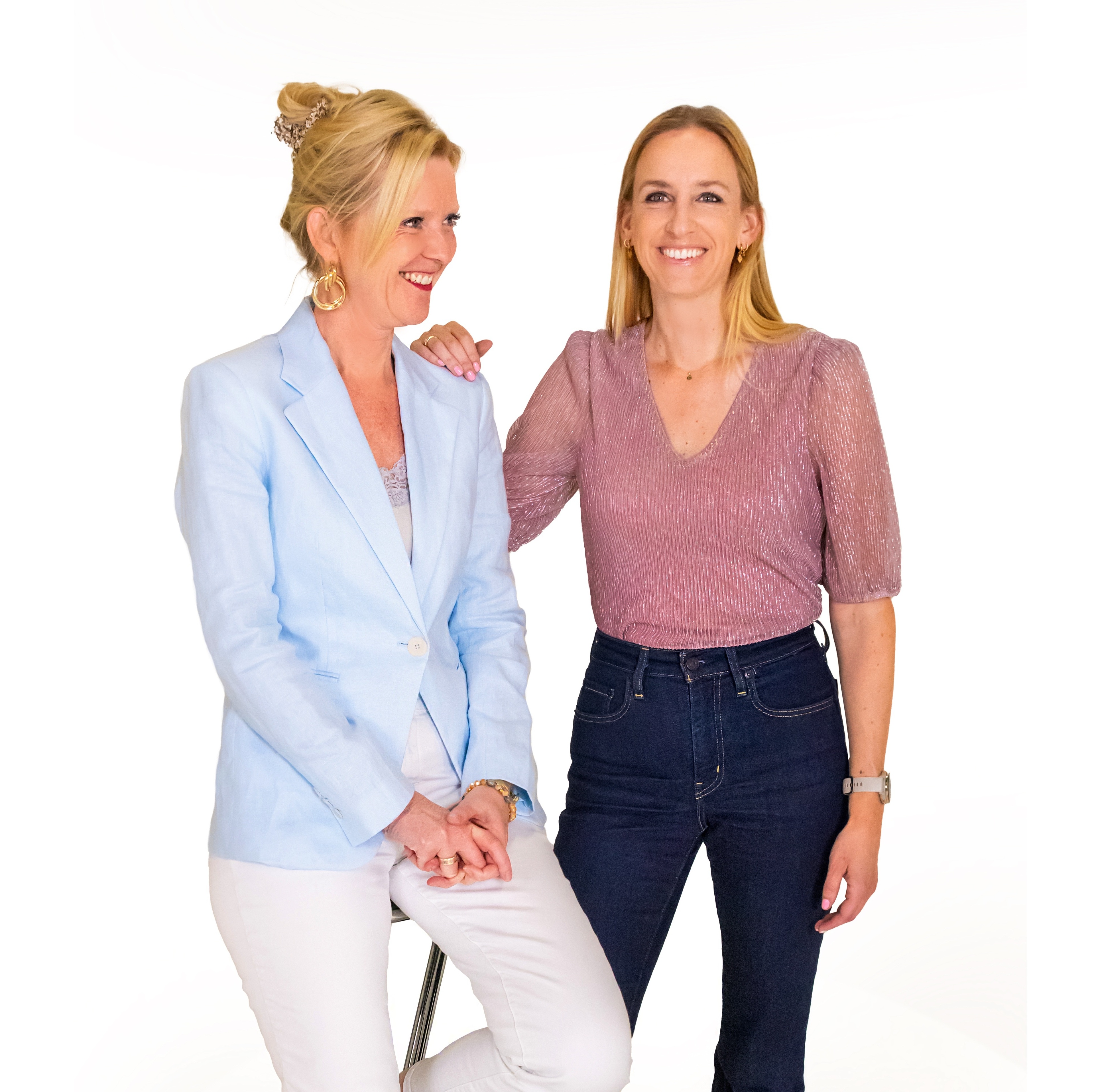 Anke en Nicolee - vierkant