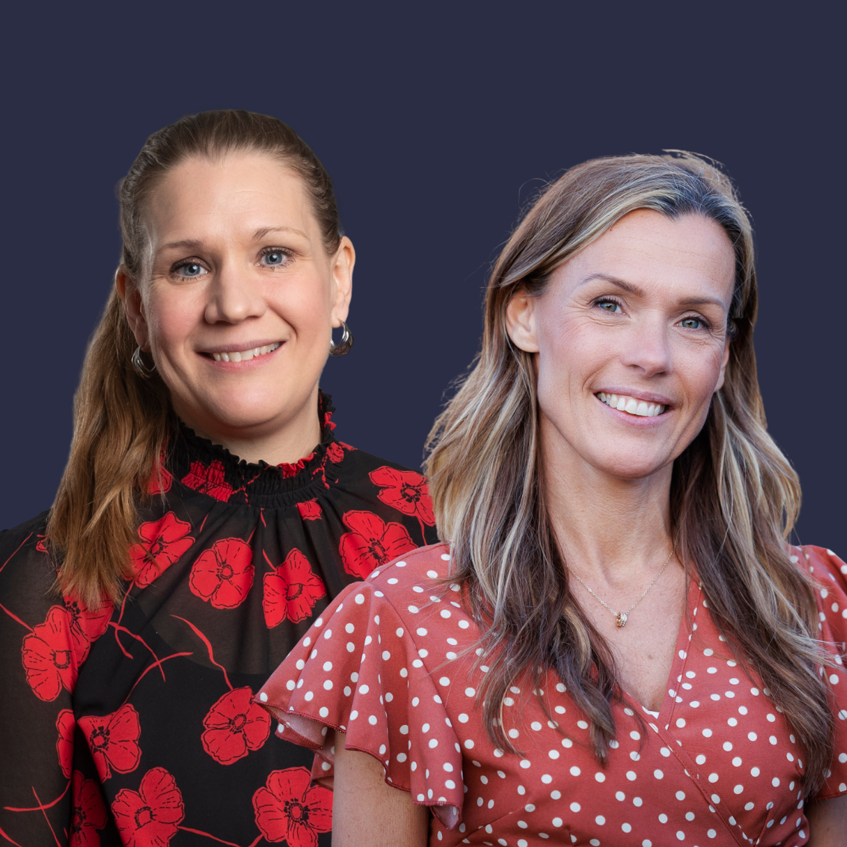 Ann-Charlotte Munkhammar och Hedda Stillberg