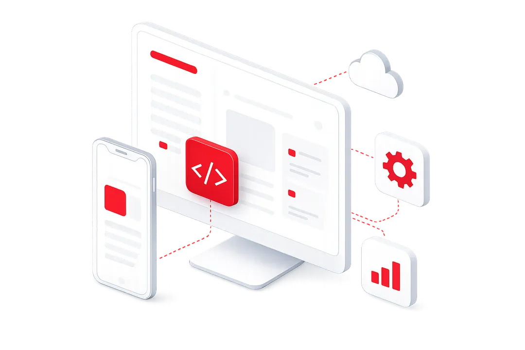 App og webudvikling illustration