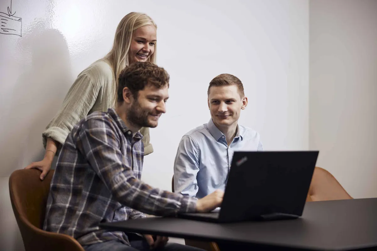 Uptime Development team i møde