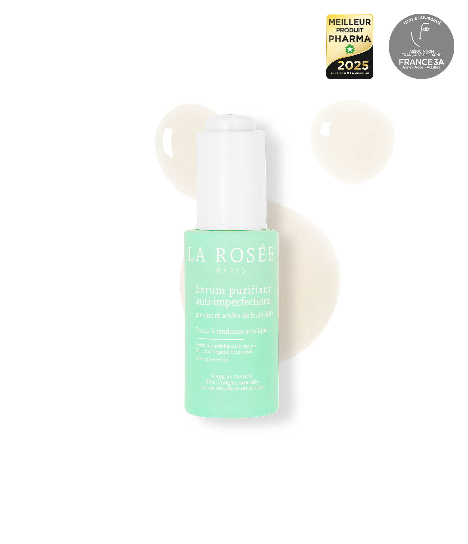 Sérum purifiant anti-imperfections - La Rosée