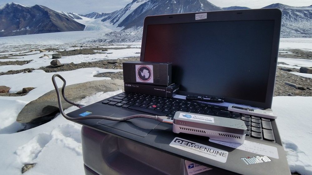 MinION sequencing in the Antarctic Dry Valleys