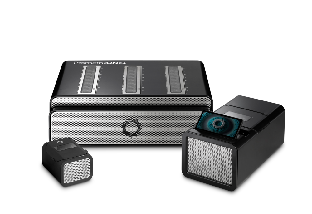 Image of PromethION sequencing devices