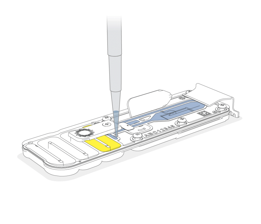 Flow cell loading diagram step 6