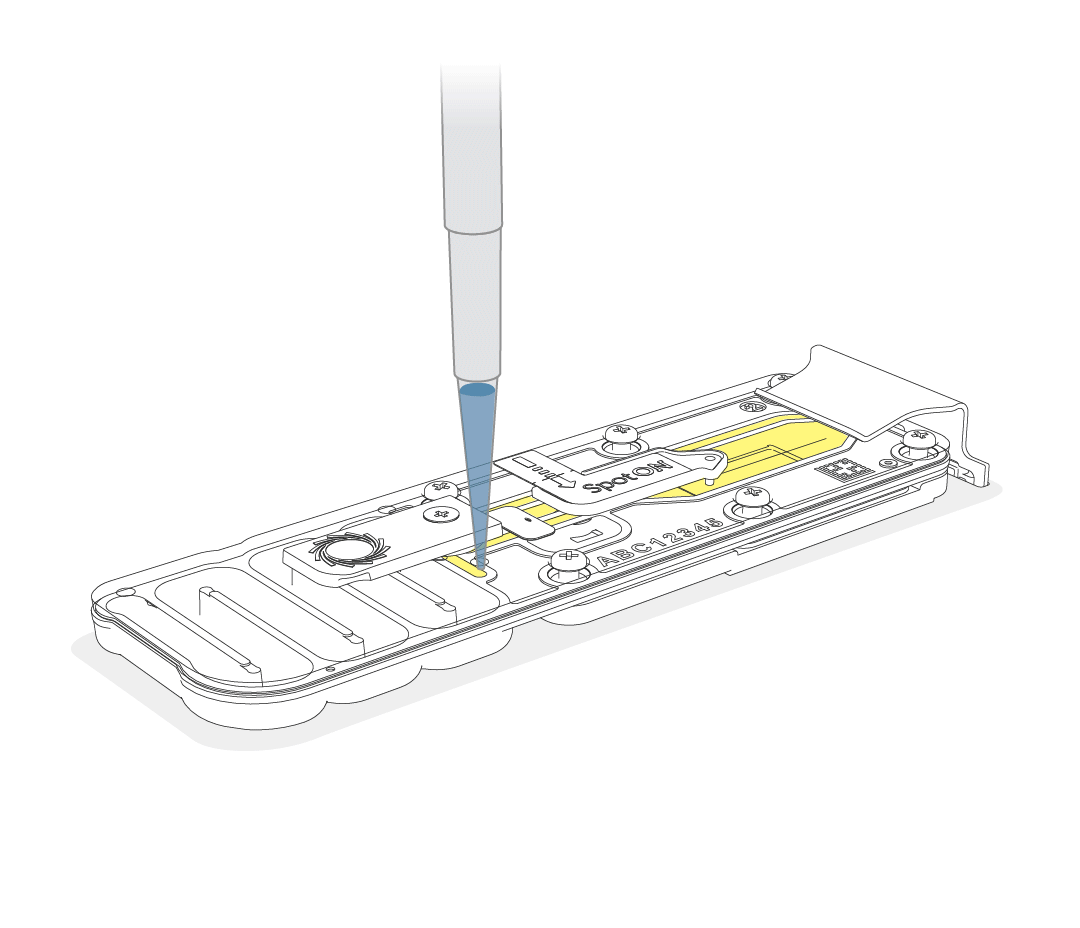 Flow cell loading diagram step 4