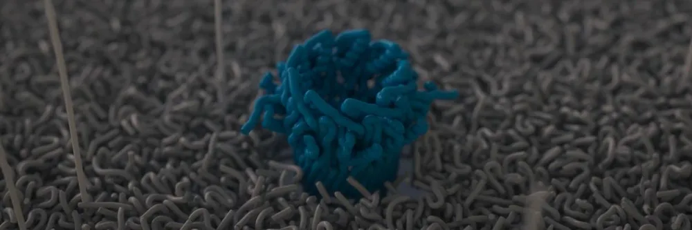 3D Rendered nanopore