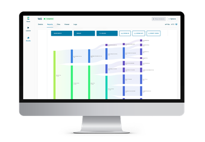 Screenshot of sequencing analysis software