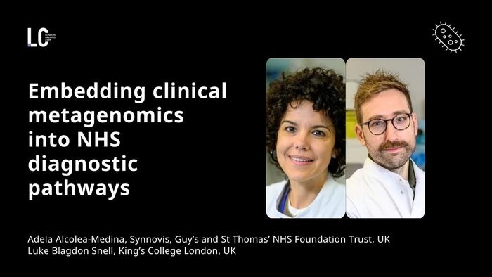 Embedding clinical metagenomics into NHS diagnostic pathways | LC26