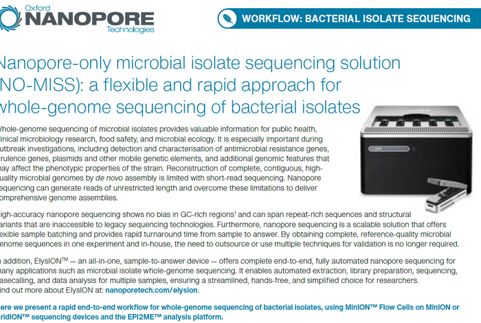 How to sequence microbial isolates with the NO‑MISS workflow