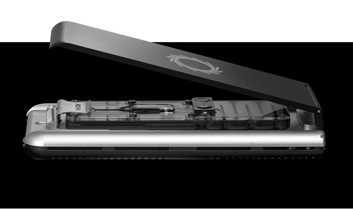 MinION on black background