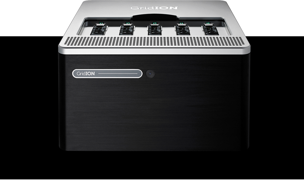 GridION on black background