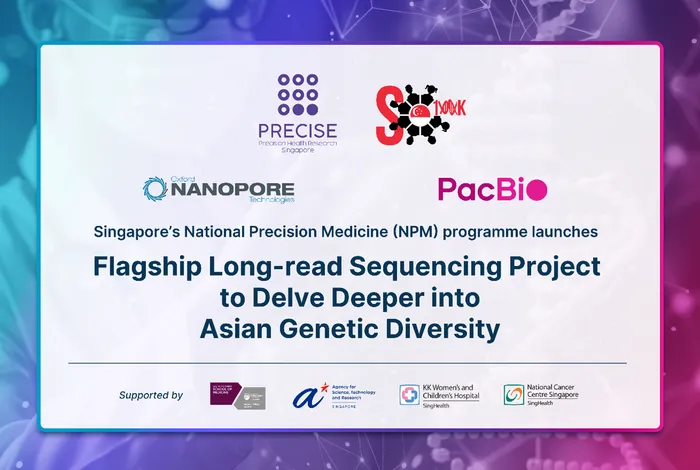 Singapore’s National Precision Medicine (NPM) programme engages Oxford Nanopore to advance understanding of the genetics of Singapore’s multi-ethnic p