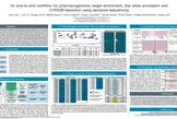 Image showing the poster titled An end-to-end workflow for pharmacogenomic target enrichment, star allele annotation and CYP2D6 resolution using nanopore sequencing (ASHG 2025)