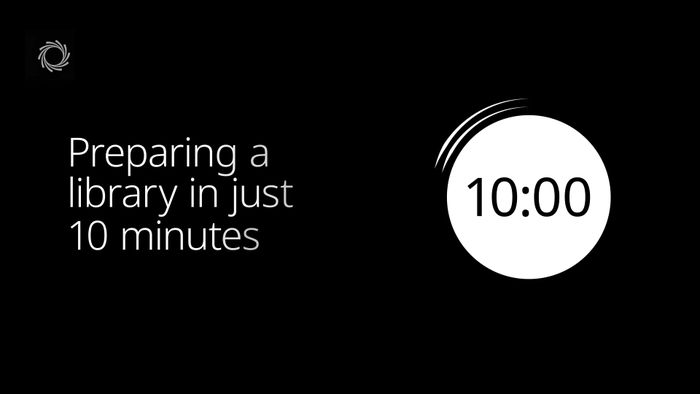 Start the timer: how do I prepare a sequencing library in ten minutes?