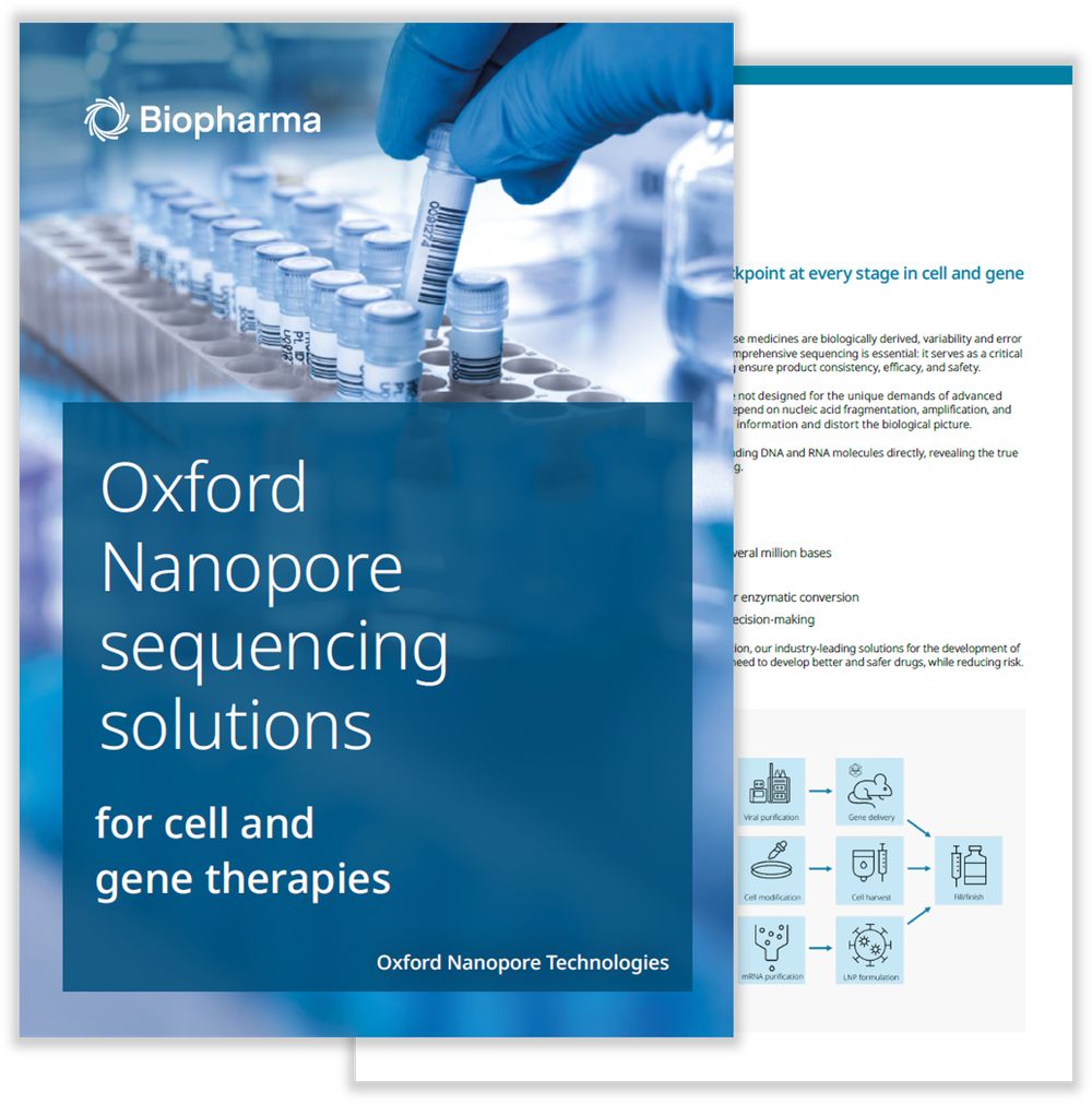 Brochure: biopharma CGT — 2 pages