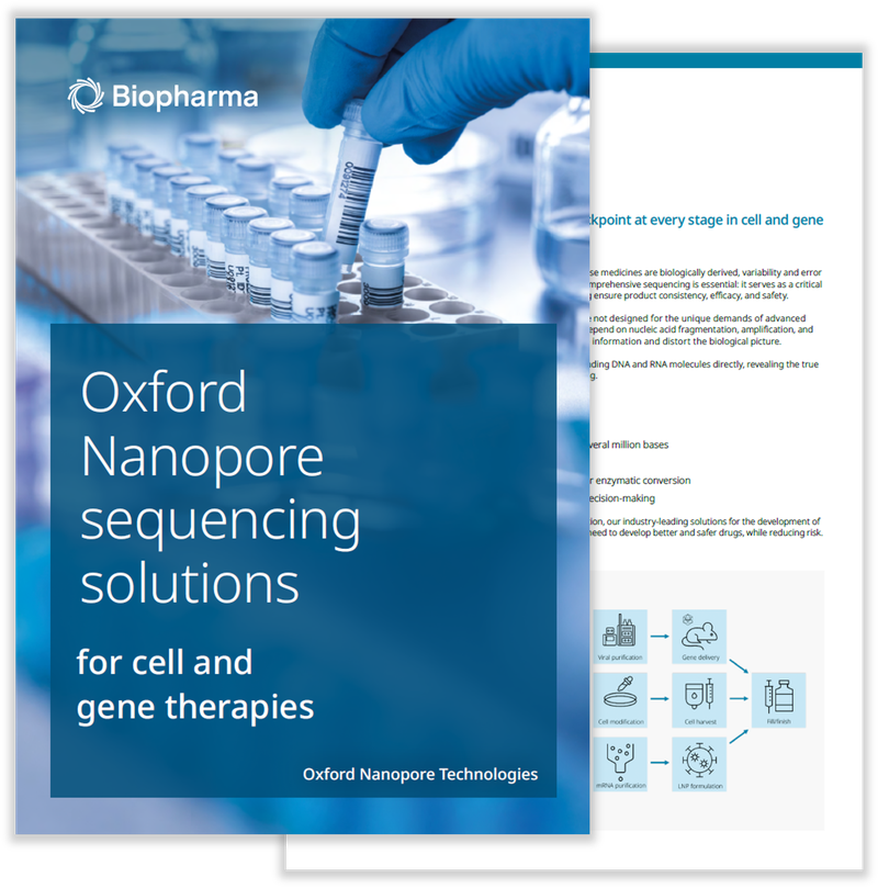 Brochure: biopharma CGT — 2 pages