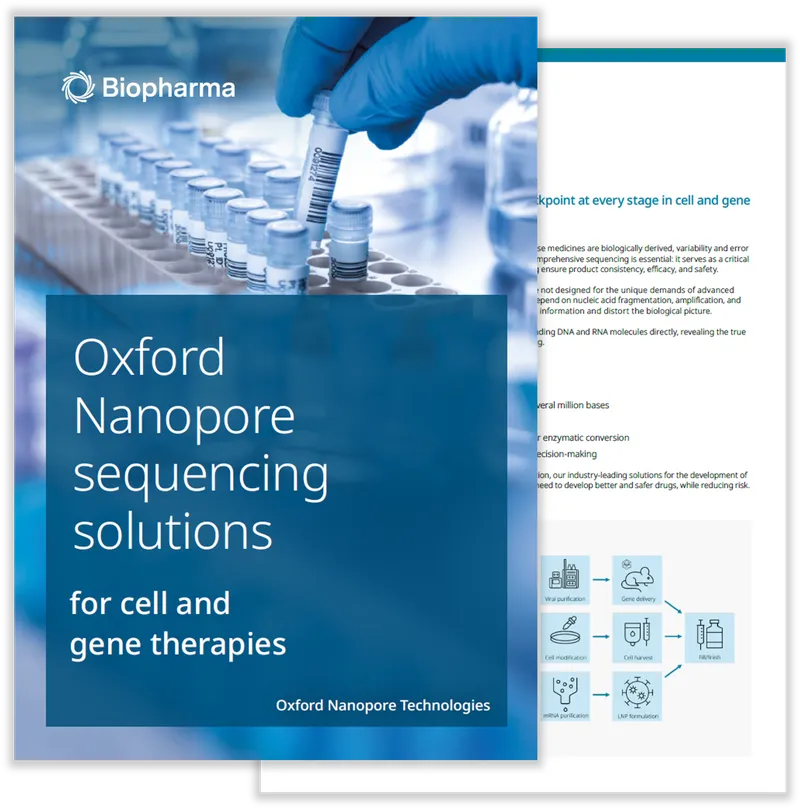 Brochure: biopharma CGT — 2 pages