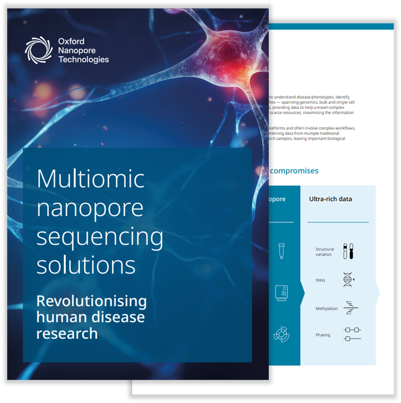 Multiomics two-page spread